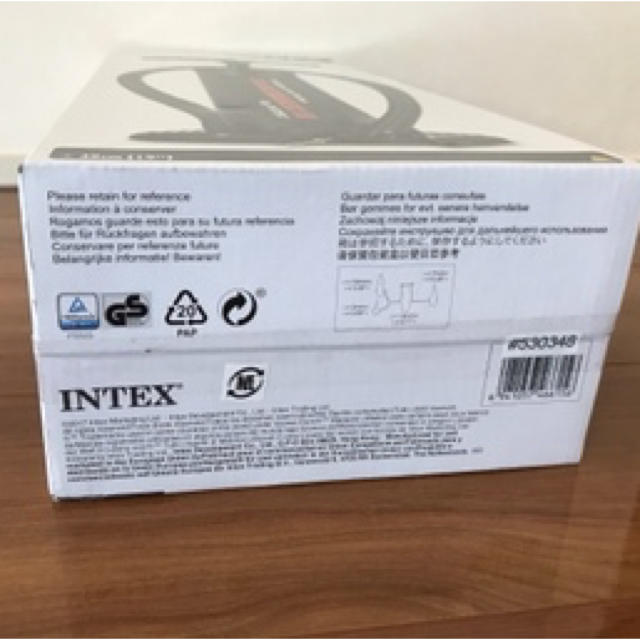 コストコ(コストコ)のINTEX ダブルクイックエアポンプ空気入れ　コストコ スポーツ/アウトドアのスポーツ/アウトドア その他(マリン/スイミング)の商品写真