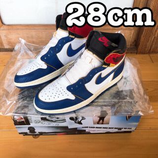 ナイキ(NIKE)のNIKE UNION JORDAN BLUE 28cm(スニーカー)