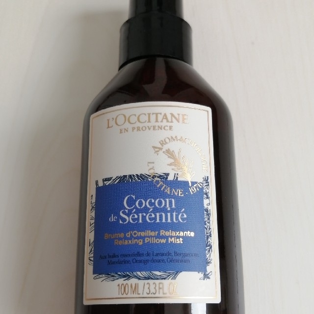 L'OCCITANE(ロクシタン)のロクシタン　プロヴァンスアロマ ピローミスト　 100ml　1個 コスメ/美容のリラクゼーション(アロマグッズ)の商品写真