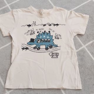 Tシャツ 男の子　恐竜　130(Tシャツ/カットソー)