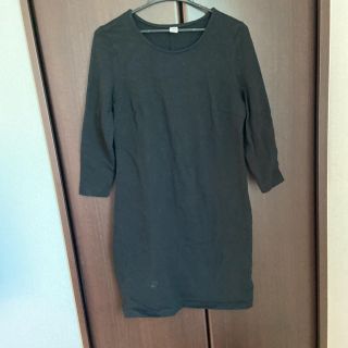 ギャップ(GAP)のワンピース  BLACK(ひざ丈ワンピース)