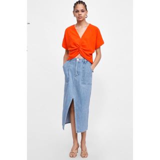 ザラ(ZARA)のザラZARA ★Vネック半袖Tシャツ★(Tシャツ/カットソー(半袖/袖なし))