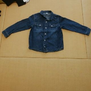 エフオーキッズ(F.O.KIDS)のapres les cours  デニムシャツ　120(ブラウス)