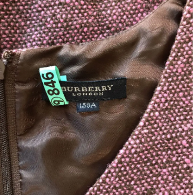 BURBERRY(バーバリー)のはる様専用　バーバリー ツイード ワンピース レディースのワンピース(ひざ丈ワンピース)の商品写真