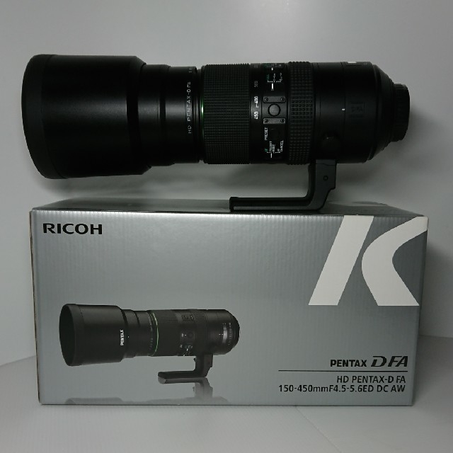 PENTAX(ペンタックス)のHD PENTAX-DFA 150-450mm F4.5-5.6 ED DC A スマホ/家電/カメラのカメラ(レンズ(ズーム))の商品写真