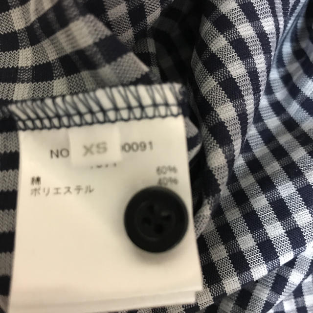 Ron Herman(ロンハーマン)のロンハーマン　ギンガムチェック　Tシャツ 半袖カットソー　トップス レディースのトップス(シャツ/ブラウス(半袖/袖なし))の商品写真