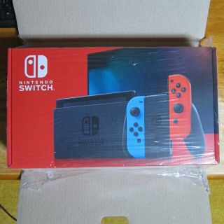 ニンテンドースイッチ(Nintendo Switch)の新品未開封　ニンテンドースイッチ　本体　ネオンブルー　ネオンレッド(家庭用ゲーム機本体)