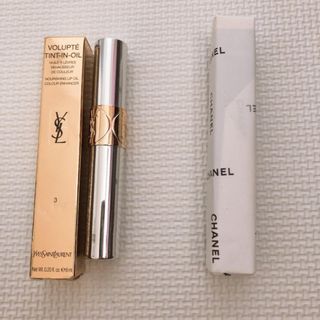 シャネル(CHANEL)の新品未使用イヴ・サンローランとシャネルグロス(リップグロス)