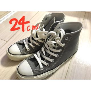 コンバース(CONVERSE)のコンバース　スニーカー☆グレー/ハイカット(スニーカー)