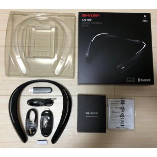 シャープ(SHARP)のシャープ　サウンドパートナー  AN-SS1-B(ヘッドフォン/イヤフォン)