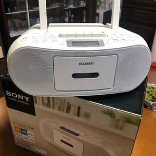 ソニー(SONY)のSony CDF-S50 CD/カセット／ラジオ(ポータブルプレーヤー)