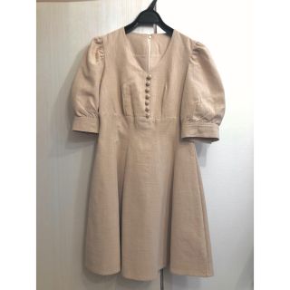 リリーブラウン(Lily Brown)の【新品】Lily brown バルーン袖ワンピース(ひざ丈ワンピース)