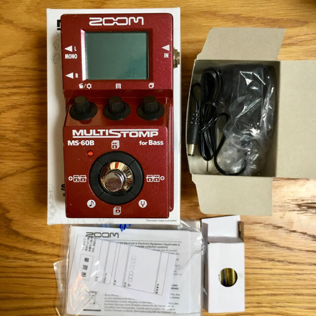 ZOOM MS-60B + 純正アダプター