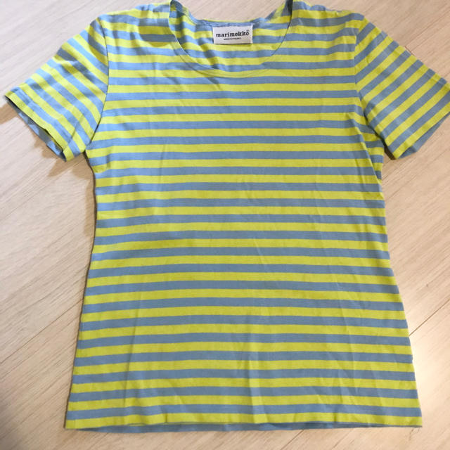 marimekko(マリメッコ)のmarimekko ボーダー Tシャツ　マリメッコ レディースのトップス(Tシャツ(半袖/袖なし))の商品写真