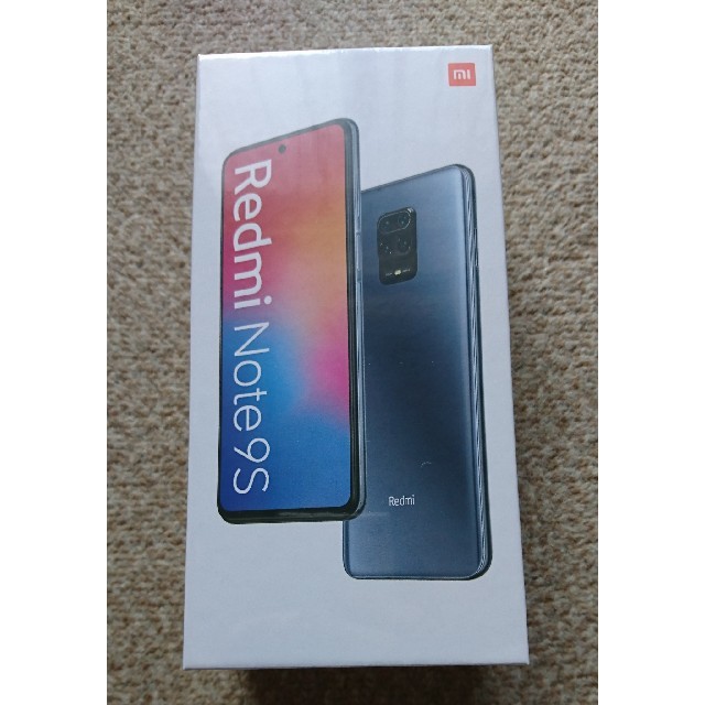 新品未開封 Xiaomi Redmi Note 9S 64GB blue