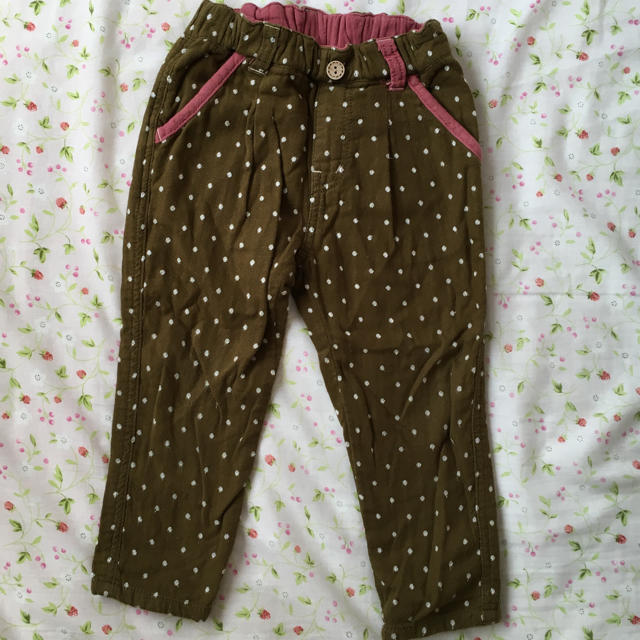 Branshes(ブランシェス)のドット柄パンツ☆ キッズ/ベビー/マタニティのキッズ服女の子用(90cm~)(パンツ/スパッツ)の商品写真