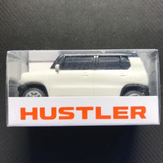 スズキ(スズキ)のハスラー　パールホワイト　ミニカー　モデルカー　非売品(ミニカー)