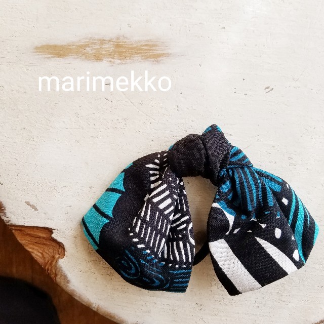 marimekko(マリメッコ)の[marimekko] handmade ﾏﾘﾒｯｺ ﾍｱｺﾞﾑ レディースのヘアアクセサリー(ヘアゴム/シュシュ)の商品写真