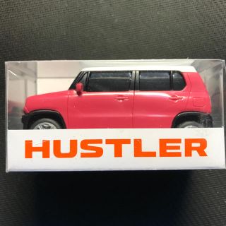 スズキ(スズキ)のハスラー　ピンク　ミニカー　モデルカー　非売品(ミニカー)