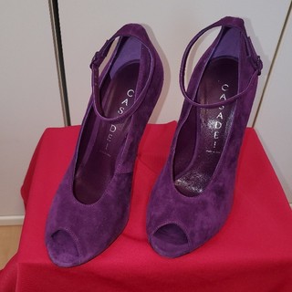 GIUZEPPE ZANOTTI - 美脚 高級感 ♡ CASADEI Italia shoes 紫 purpleの ...