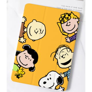 アップル(Apple)のiPad mini４・５ 保護カバーSNOOPY スリープモードケース(その他)