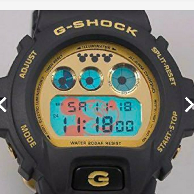 G-SHOCK(ジーショック)の【ミュウ様専用】ディズニーストア25周年限定G―shock メンズの時計(腕時計(デジタル))の商品写真