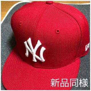 ニューエラー(NEW ERA)のTRG様専用　　NEWERA キャップ 赤 美品 良色◆お気軽にコメント下さい◆(キャップ)