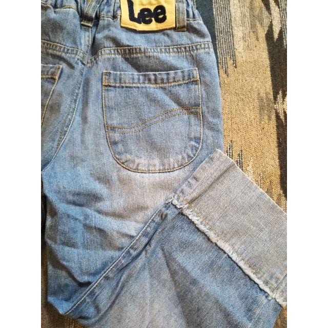 Lee(リー)のLee 3点セット サロペット　ワイドパンツ　ジャケット　110〜120 キッズ/ベビー/マタニティのキッズ服女の子用(90cm~)(パンツ/スパッツ)の商品写真