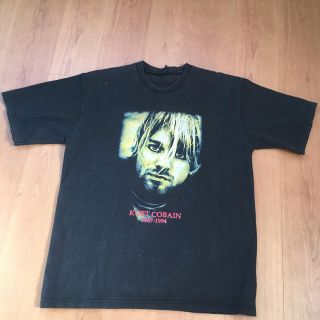 フィアオブゴッド(FEAR OF GOD)のシュークリーム様専用kurt cobain カートコバーン 90s XL(Tシャツ/カットソー(半袖/袖なし))