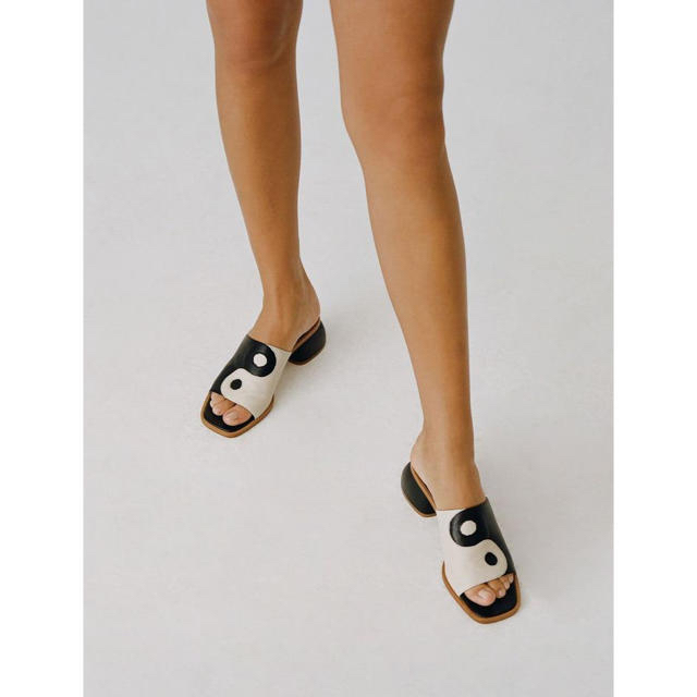 Paloma Wool Yin-Yang leather sandals