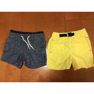 ベビーギャップ(babyGAP)の【80cm】babyGAP ショートパンツ 2枚セット(パンツ)