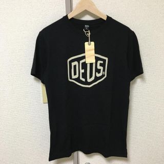 デウスエクスマキナ(Deus ex Machina)のタグつき 新品 DEUS デウス Tシャツ ブラック S ユニセックス (Tシャツ/カットソー(半袖/袖なし))