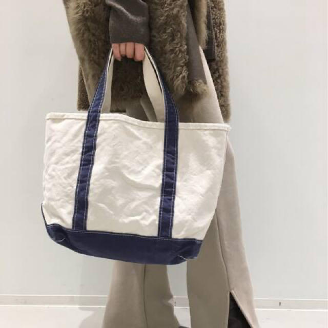 アパルトモン【L.L.Bean 】Canvas Tote Bag M ネイビー