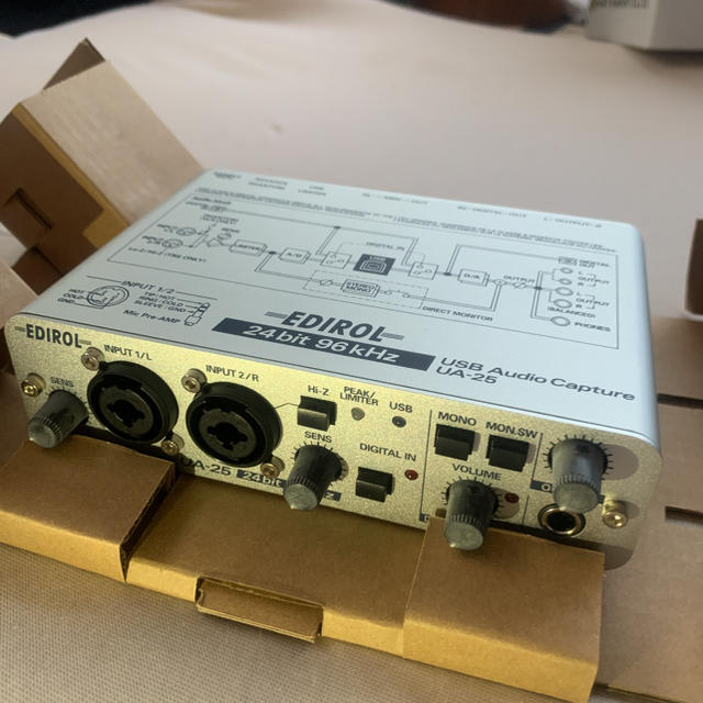 値下げ Roland UA-25 元箱入 一式全部付 オーディオインターフェース