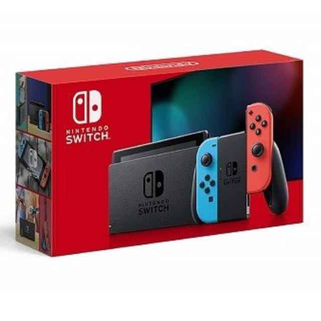 ニンテンドースイッチ 本体 新品未使用 ブルーレッド - 家庭用ゲーム機本体