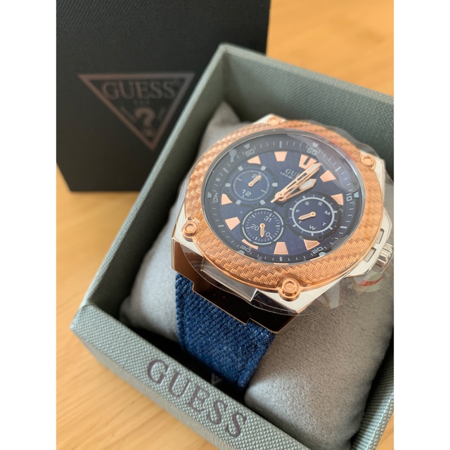 GUESS(ゲス)のGUESSデニム時計 メンズの時計(腕時計(アナログ))の商品写真
