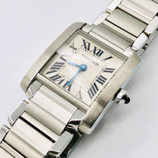カルティエ(Cartier)の【定価約40万ほぼ新品】 カルティエ タンクフランセーズ(腕時計)