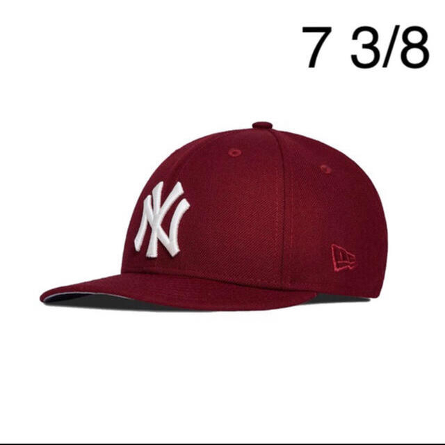 KITH × NEWERA 59FIFTY ヤンキース 7 3/8 エンジ