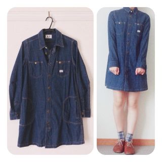 ダブルクローゼット(w closet)のWcloset ワークデニムワンピ(ミニワンピース)