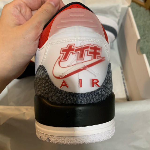 NIKE 28.5cm AIR JORDAN 3 SE-T JP DENIM 返品保証 28.5cm☆NIKE ナイキ エアジョーダン3 SE-T カタカナ☆ スニーカー
