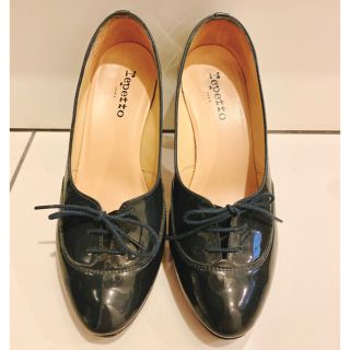 レペット(repetto)のレペット repetto✴︎パンプス 紺色 38ハーフ(ハイヒール/パンプス)