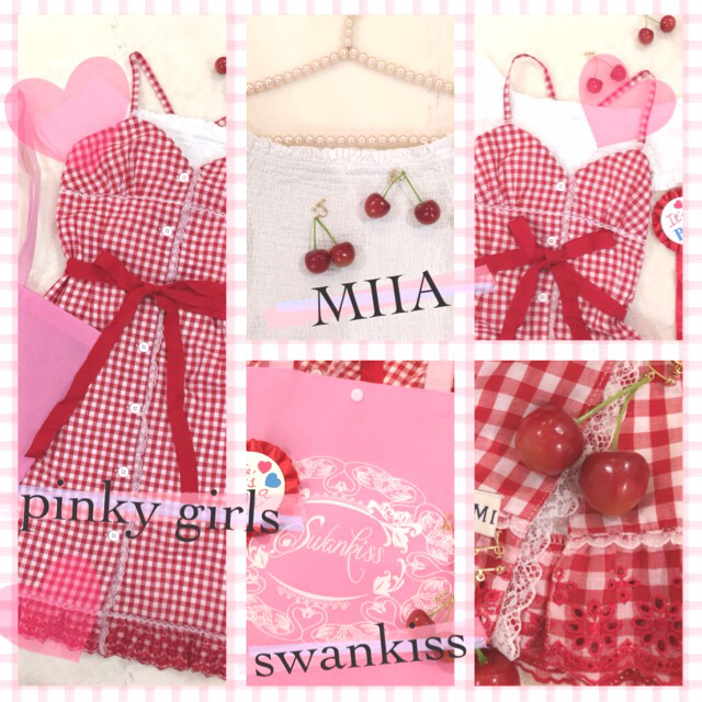 Swankiss(スワンキス)の値下げ！さくらんぼコーデ♡早い者勝ち❤️ レディースのバッグ(トートバッグ)の商品写真