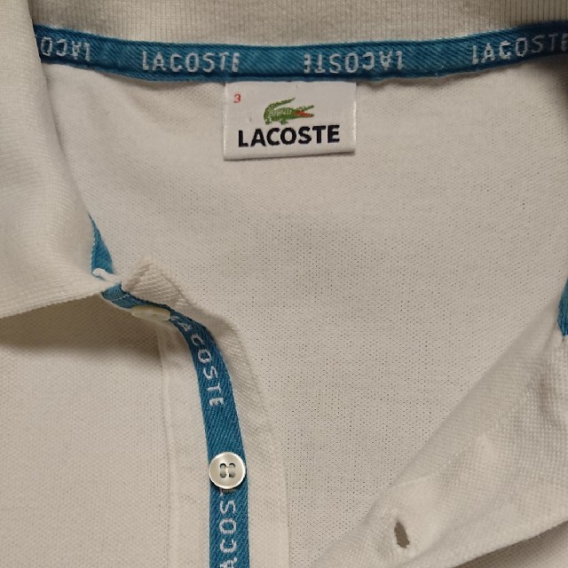 LACOSTE(ラコステ)のLACOSTE ラコステ ポロシャツmade in japan 日本製  レディースのトップス(ポロシャツ)の商品写真