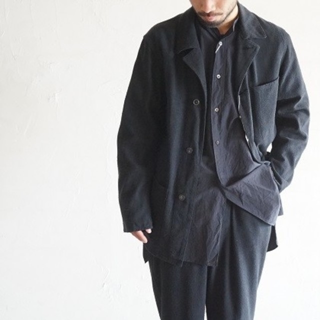COMOLI(コモリ)のppp様専用　comoli silk nep coverall black メンズのジャケット/アウター(カバーオール)の商品写真