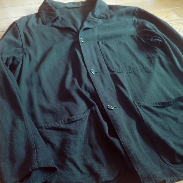 COMOLI(コモリ)のppp様専用　comoli silk nep coverall black メンズのジャケット/アウター(カバーオール)の商品写真