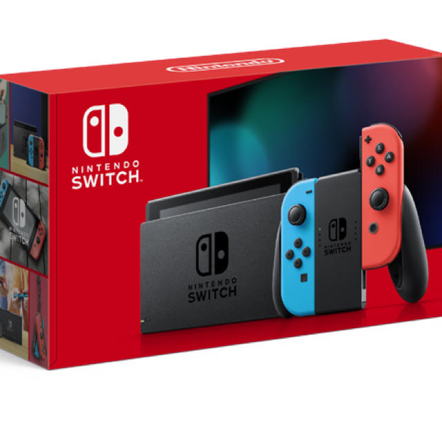 任天堂(ニンテンドウ)の【期間限定】Switch 任天堂スイッチ 本体 ネオンブルー ニンテンドウ エンタメ/ホビーのゲームソフト/ゲーム機本体(家庭用ゲーム機本体)の商品写真