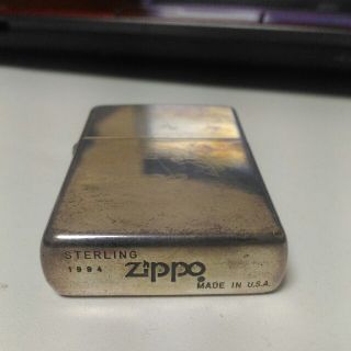 ジッポー(ZIPPO)のジッポー　スターリングシルバー(タバコグッズ)