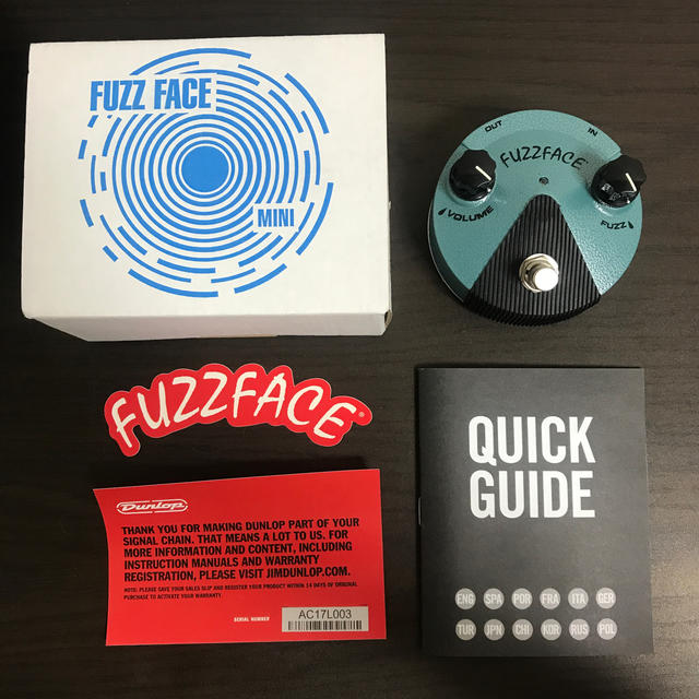 Jim Dunlop fuzz face ffm3