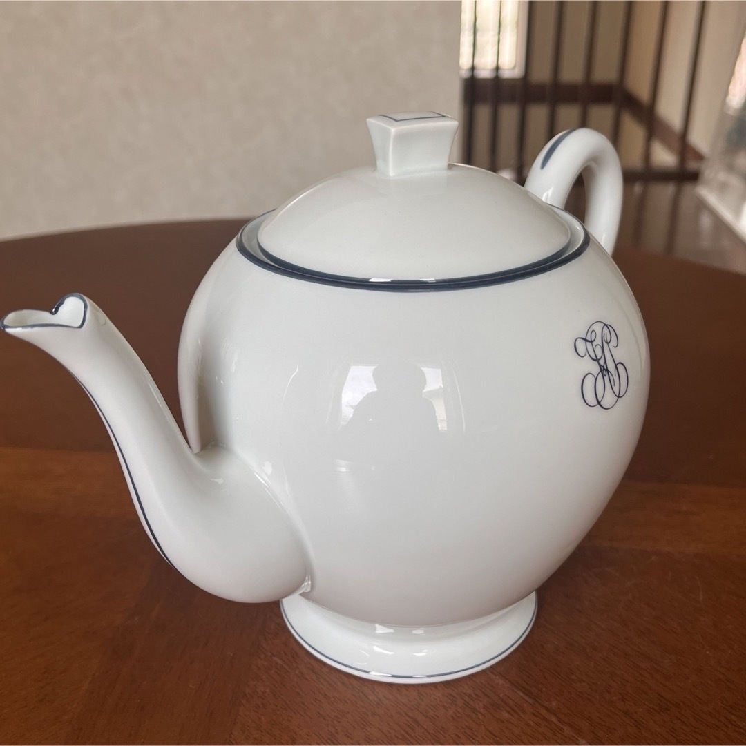 Haviland(アビランド)の【美品】フランス製　CH Field Haviland ティーポット インテリア/住まい/日用品のキッチン/食器(食器)の商品写真