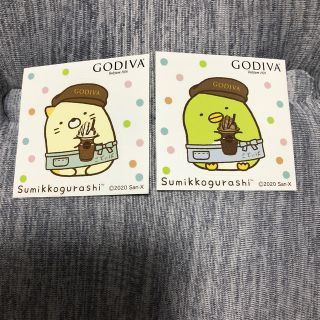 すみっコぐらし GODIVAオリジナルステッカー(キャラクターグッズ)